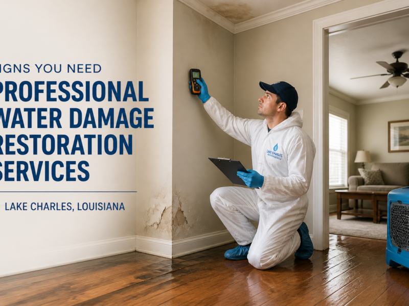 Signs You Need Professional Water Damage Restoration Services