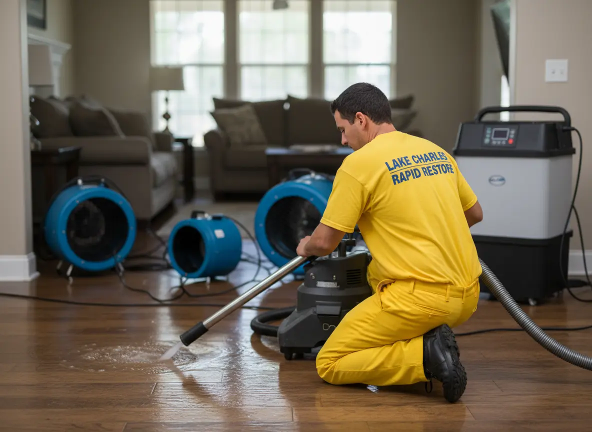 Burst Pipe Damage Cleanup in Lake Charles, LA