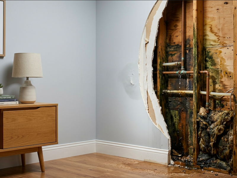 How To Tell If You Have A Hidden Water Leak Behind Your Walls
