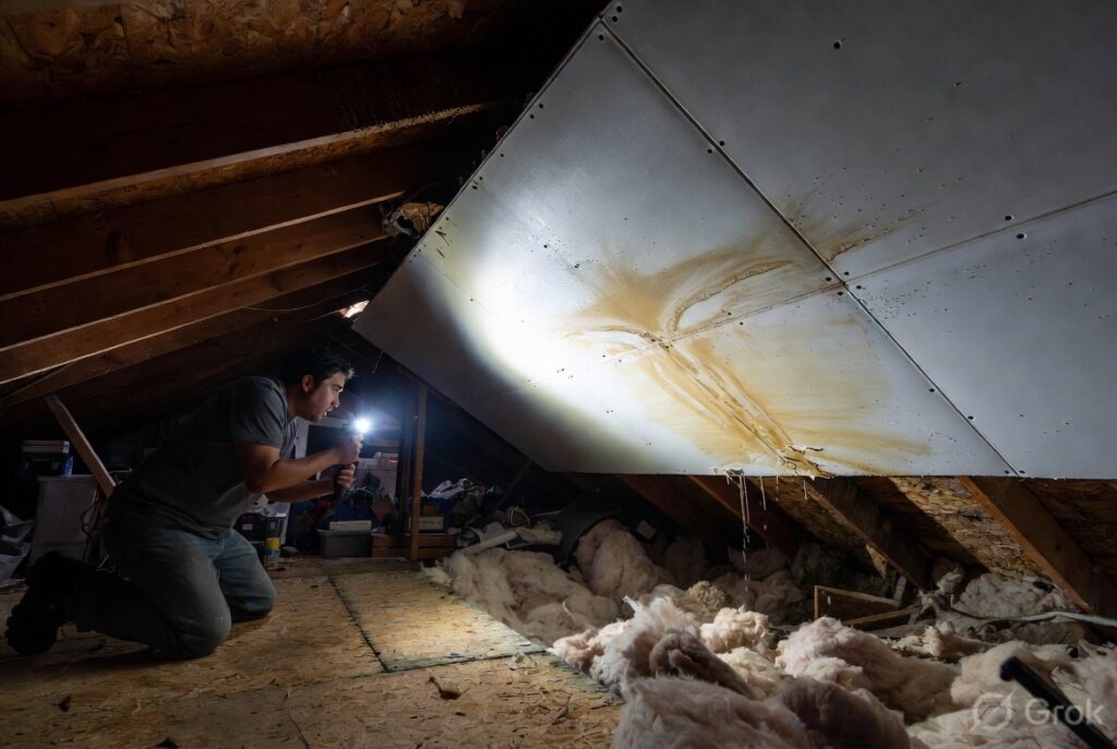Signs Of Roof Leak Water Damage In Your Home