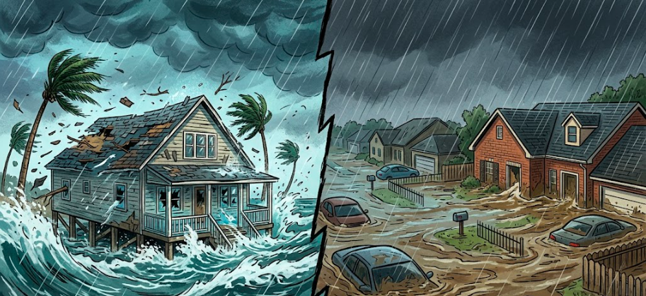 Hurricane vs. Flash Flood Water Damage: Why Gulf Coast Restoration Needs Are Different